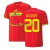 Original Fußballtrikot Ghana Mohammed Kudus 20 Auswärtstrikot WM 2022 Für Herren